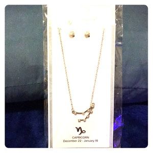 Capricorn ♑️ constellation necklace